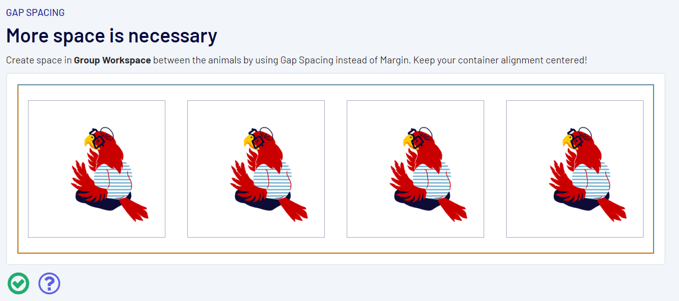 More space is necessaryの答え