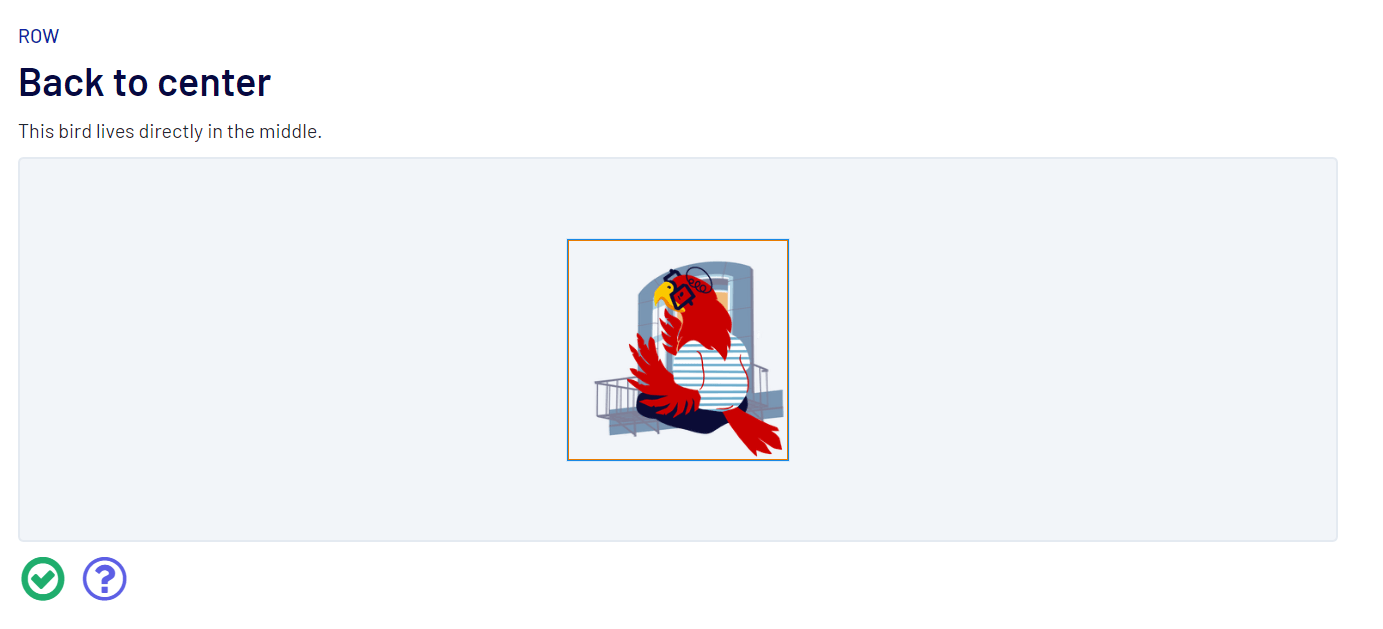 Back to centerの答え