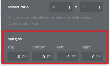Marginを設定する