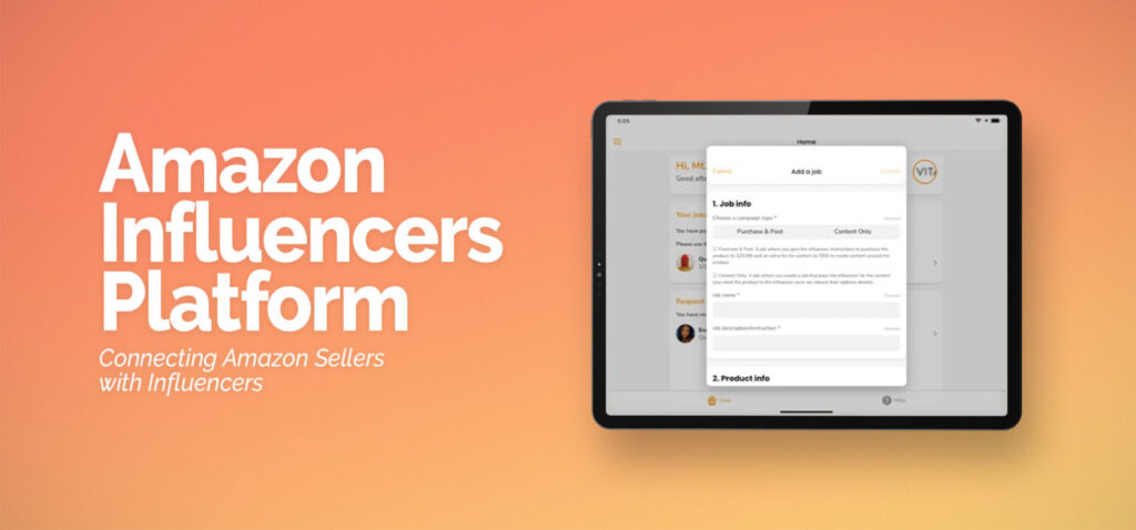 Amazon Influencers Platform App