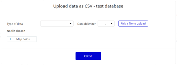 CSVアップロード&インポート
